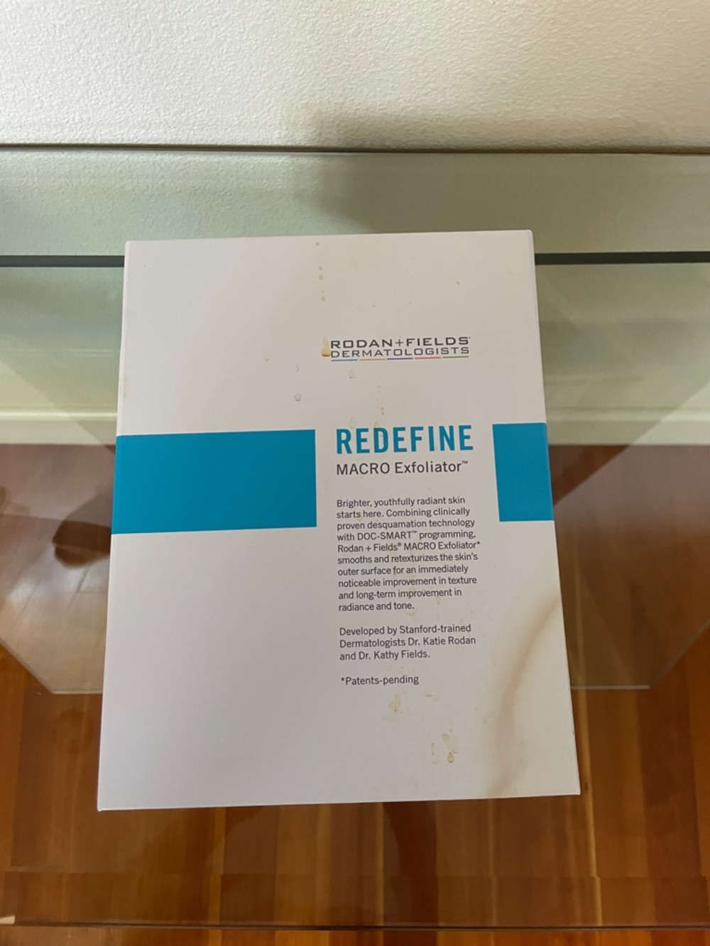 Rodan + Fields REDEFINE Macro Exfoliator machine
